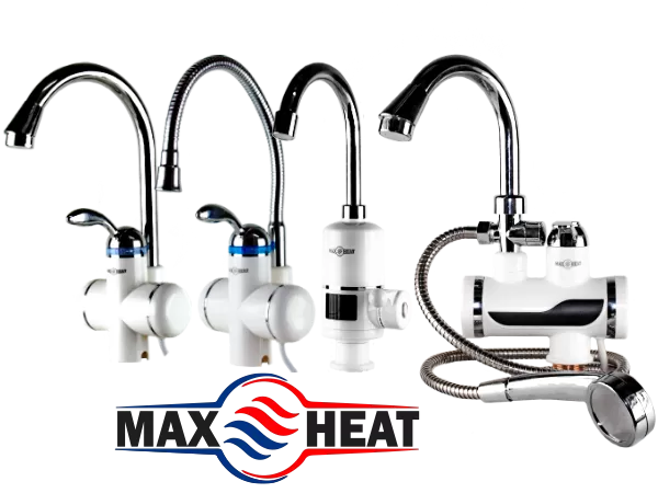 Новинка года! Краны-водонагреватели MAXHEAT