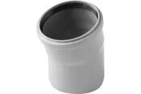 Отвод канализационный VALFEX 15 градусов 110 мм 