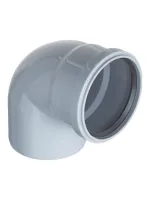 Отвод канализационный VALFEX ПП DN110х110 87,5°