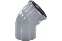 Отвод канализационный Valfex ПП DN110х110 45°
