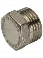 Заглушка General Fittings 1/4" НР никелированная