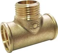 Тройник с переходом на наружную резьбу VALFEX ВР-НР-ВР 1/2" (100/10)