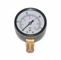 Манометр аксиальный Italtecnica 1-6 Атм