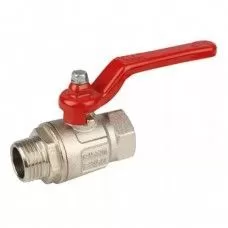 Кран шаровый "IDEAL" полнопрох. П-М 3/4" (рычаг) Италия Кран шаровый "IDEAL" полнопрох. П-М 3/4" (рычаг) Италия