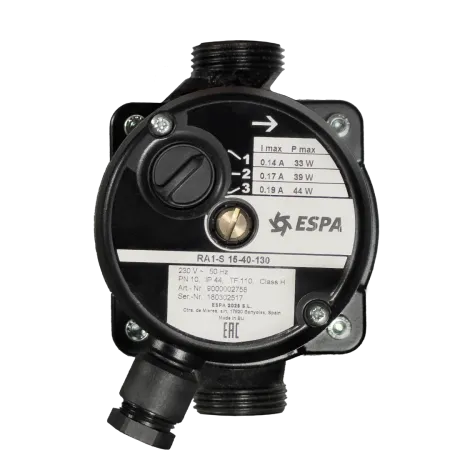 Циркуляционный насос Espa RA1-S 15-40-130 Циркуляционный насос Espa RA1-S 15-40-130