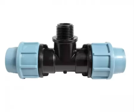 Компрессионный тройник Unidelta 32 х 1" х 32 наружная резьба