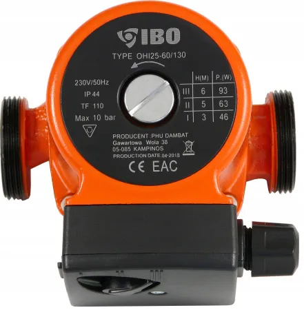 Циркуляционный насос IBO OHI 25-60/130