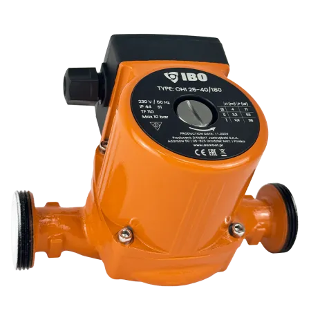 Циркуляционный насос IBO OHI 25-40/180 (БЕЗ ГАЕК)