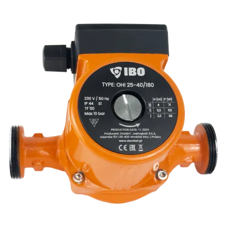Циркуляционный насос IBO OHI 25-40/180 (БЕЗ ГАЕК)