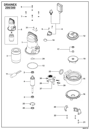 Фекальный насос ESPA DRAINEX 301