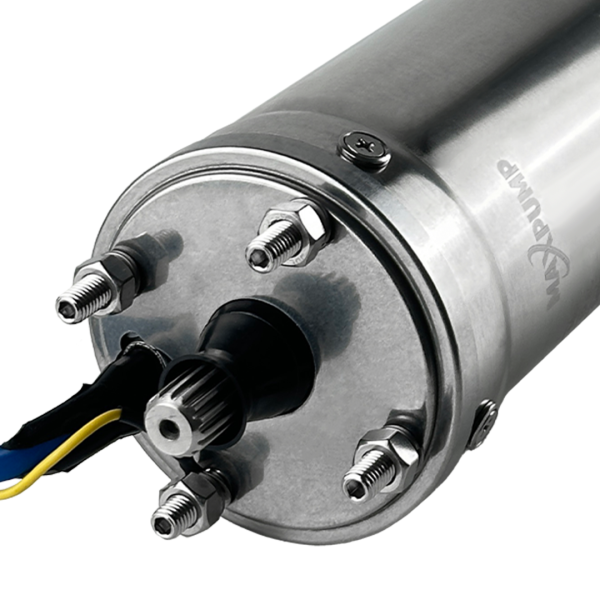 Двигатель скважинного насоса MAXPUMP 2.2кВт 380В 4" (20м кабеля) (разборка)